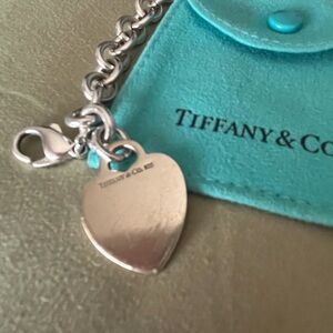 Tiffany & Co. 925 Silver, Return to Tiffany Heart Tag Bracelet